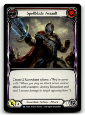 Spellblade Assault (Red) ARC085 Normal Rare Arcane Rising LP
