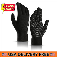 Winter Gloves for Men Women - Upgraded Touch Screen Cold Weather Thermal Warm