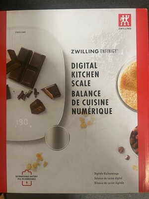 ZWILLING Enfinigy Digital Kitchen Scale White