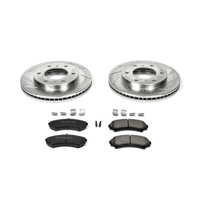 Power Stop K148 Z23 Daily Driver Brake Pad and Z23 Evolution Brake Rotor Kit