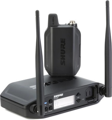 Shure GLXD14+/93 Digital Wireless Presenter System with WL93 Lavalier Microphone