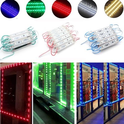10ft~1000ft SMD5050 Module Light 3 LED STORE Front Window Display Light Lamp 12V
