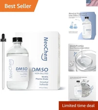 4 oz. Dimethyl Sulfoxide (DMSO) 99.95% Pure - Non-Diluted, Odorless Formula