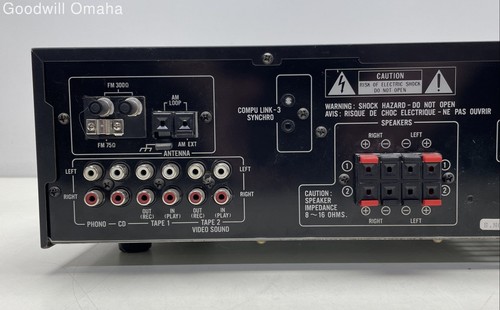 JVC Stereo Receiver RX-318BK | TESTED! READ DESCRIPTION! - Picture 7 of 11