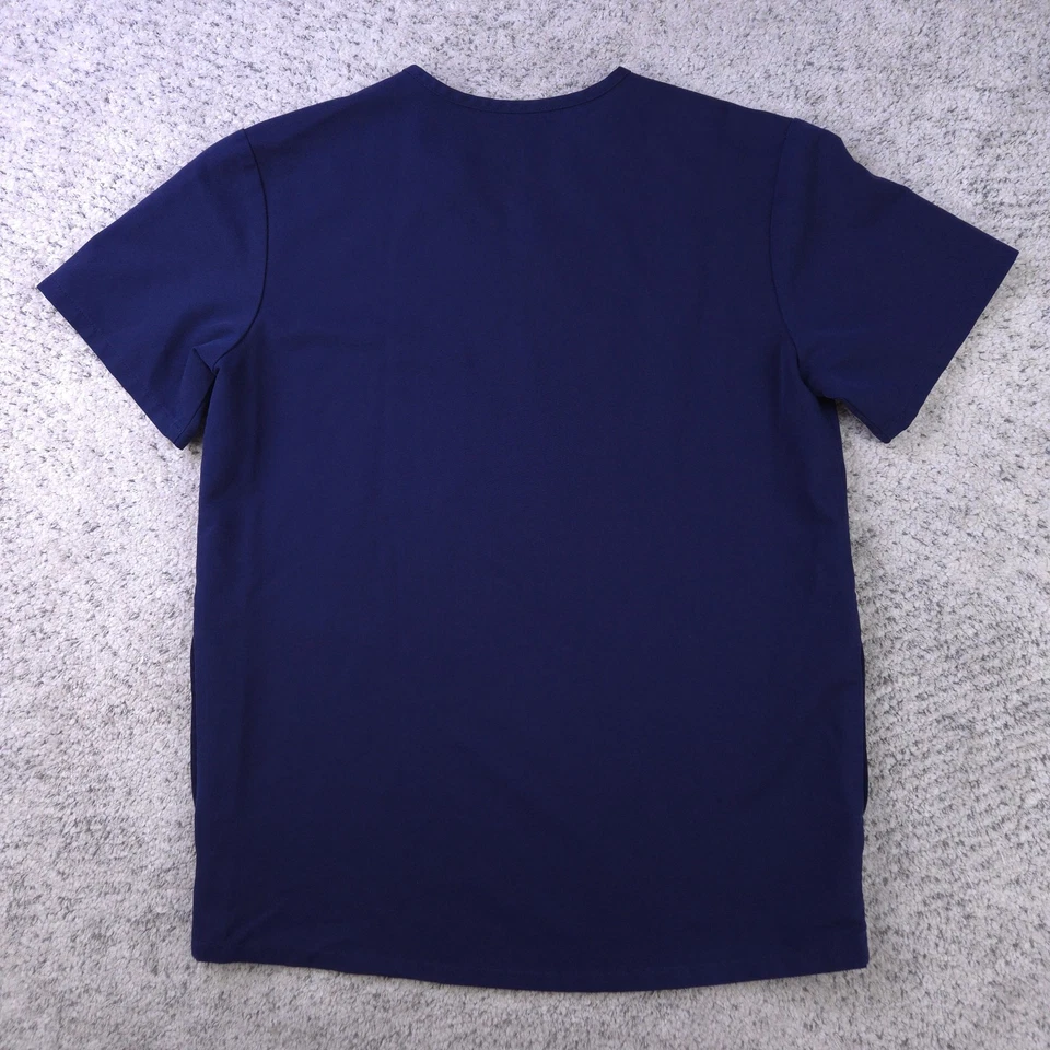 Figs Scrub Set Mens Medium Top Small Pant *TWO TOPS* Chisec Tansen Navy Blue - Image 3 of 4