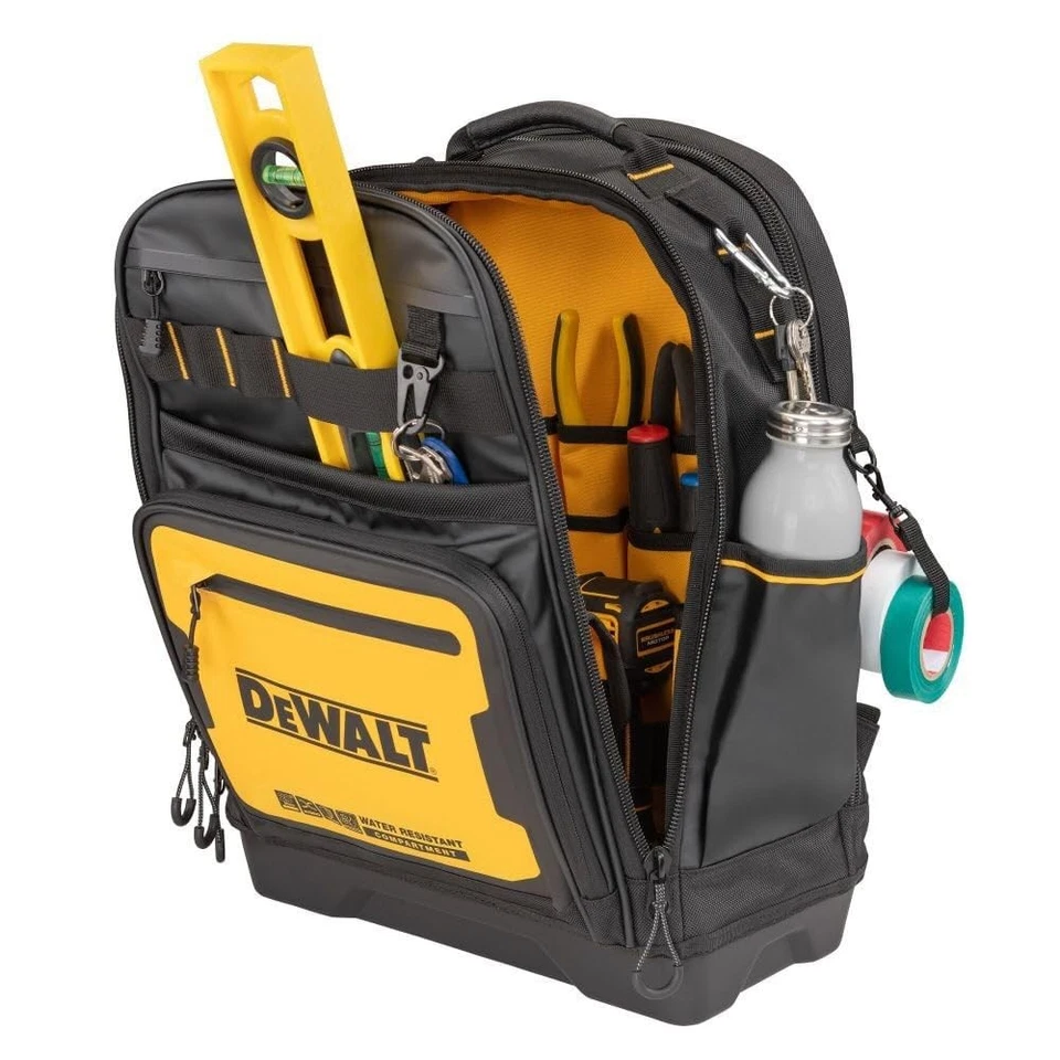DEWALT Tool Backpack, Tool Storage and Organization, Durable and Water Resistant - Image 3 of 4