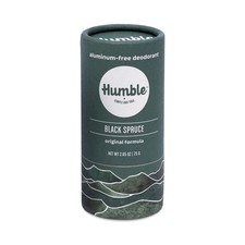 Aluminum Free Deodorant Humble Brands Black Spruce Plastic Free
