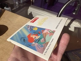 The Little Mermaid Nintendo NES Game Complete In Box (1991 Disney)