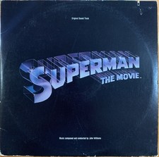 Superman The Movie Original Soundtrack 2 Vinyl Lp 1978 Vgex. Condition