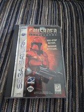 Crusader No Remorse (Sega Saturn, 1996) CIB TESTED WORKING