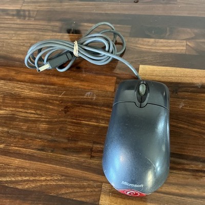 Microsoft Wheel Mouse Optical USB X802382 Black Tested Free Shipping