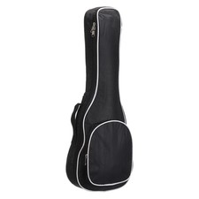 Ukulele Case 23" Single Shoulder Backpack w Straps Black White