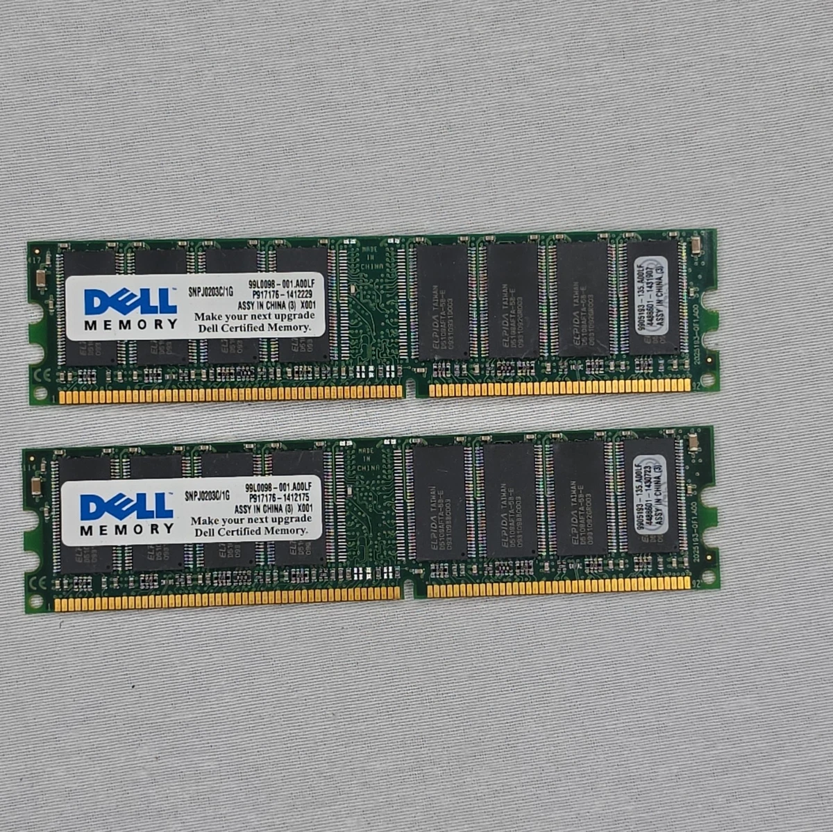 PCパーツ 【】Dell 2?GB ddr3?SDRAMメモリモジュールsnp1?N7hkc / 2g
