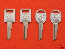 4 Jeep Wrangler Cherokee Comanchee Nos Key Blanks 1985 1986 1987 1988 1989 1990 4 Jeep Wrangler Cherokee Comanchee Nos Key Blanks 1985 1986 1987 1988 1989 1990