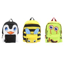 Tnfeeon Pinguin Rucksack Mit Anti-Verloren-Seil – Niedlicher Kindergartenrucksack In Rosa, Ca. 19x20 Cm