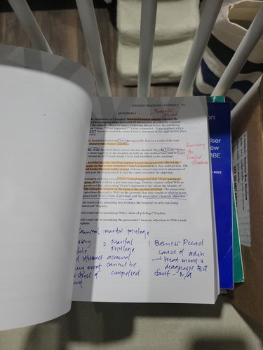 Yes! Feb 2023 Barbri Uniform Bar Review MEE Testing - Multistate Essay Exam UBE - Picture 8 of 13