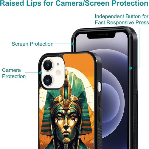 For Samsung A15 A16 S23 S24 S25 Ultra FE Comicbook Egyptian pharaoh Impact Cover - 第 18/25 張圖片