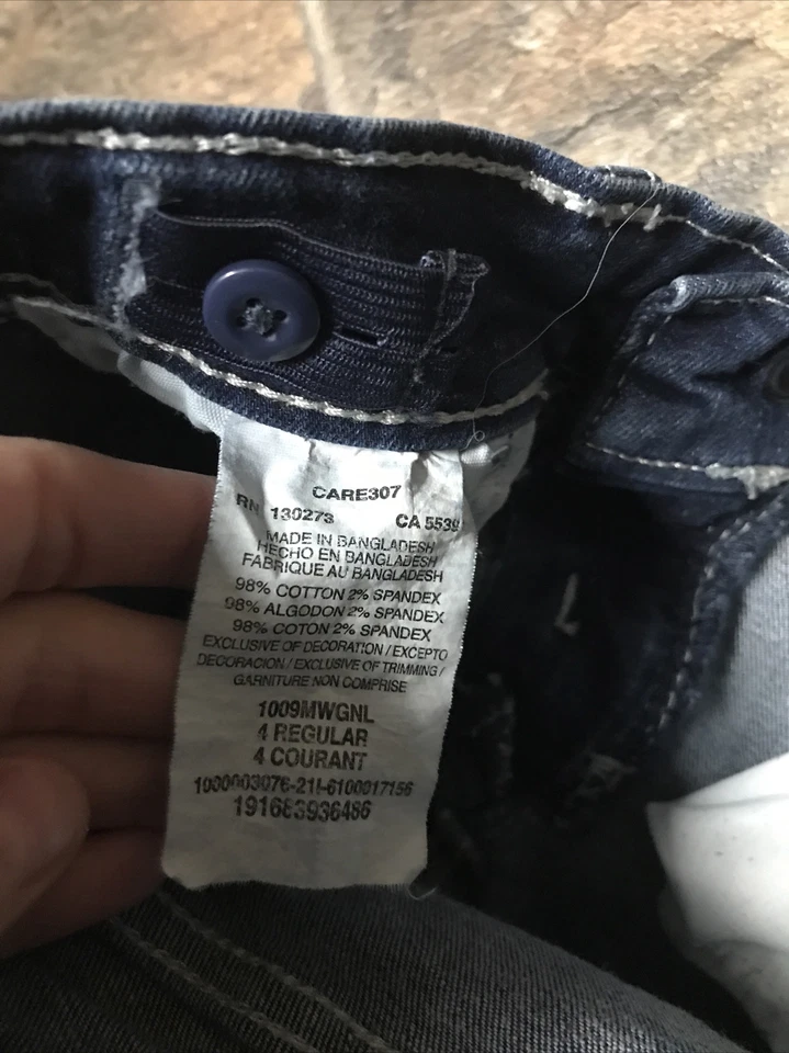 pantalón wrangler niña talla 4 regular Foto 3 de 4