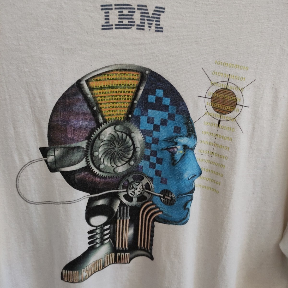 Vintage IBM Computer RS/6000 T Shirt Hanes Beefy -T Size XL | eBay