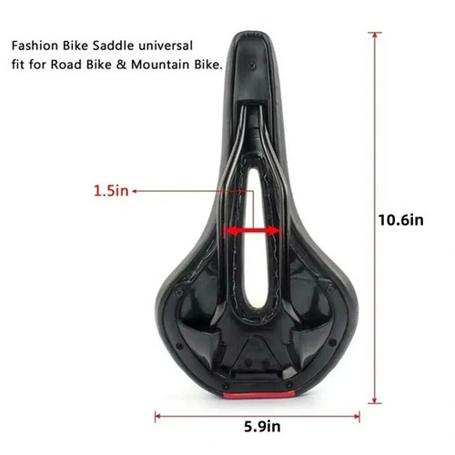 Bicycle Saddle Mountain Road Bike Seat Hollow Gel Comfortable Cycling Cushion - Picture 13 of 26