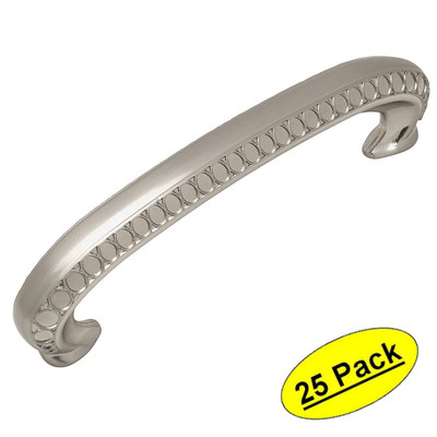*25 Pack* Cosmas Cabinet Hardware Satin Nickel Handle Pulls #7177SN