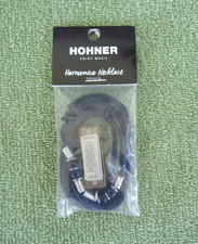 Horner Real 1 3/8" Harmonica Necklace- M38N-BL- NEW NIP