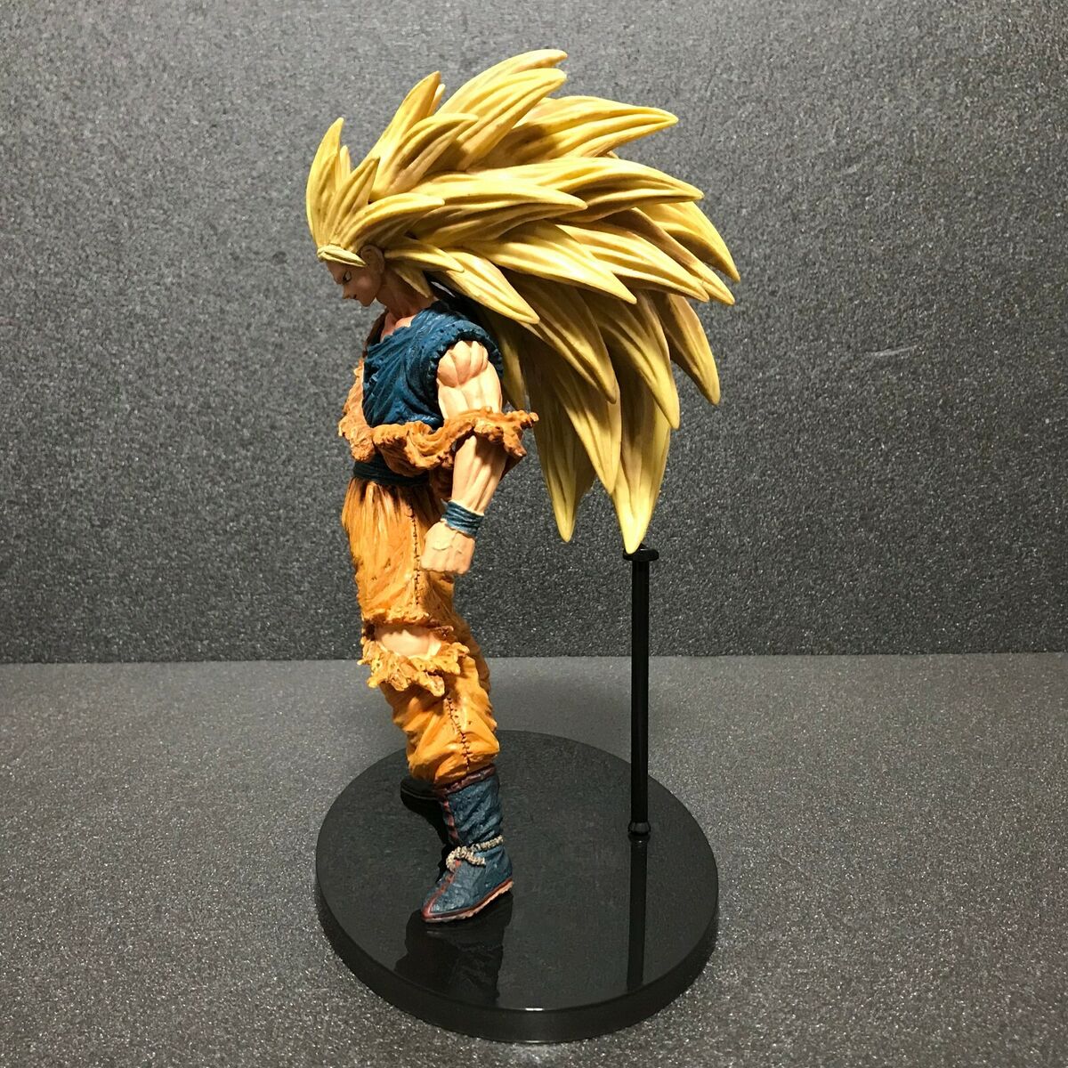 Dragon Ball Super Saiyan 3 Son Goku Figure SCultures Banpresto Japan  Authentic