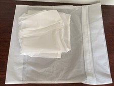 LOT OF 2 Pillow Protectors mesh zippered Cover, size 26" x 26