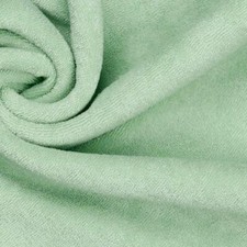 Stretch Cotton Terry Towelling Fabric Material - MINT
