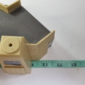Vintag 1995 Lewis Galoob Micro Machines Light Tower Military Night Attack Bunker