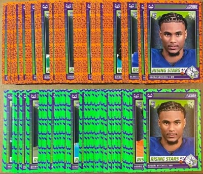 2024 PANINI SCORE-A-TREAT RISING STARS RC 98 COMPLETE PUMPKINS & BATS SETS 1-50