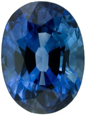 Natural Fine Ceylon Blue Sapphire - Oval - Sri Lanka - AAA Grade