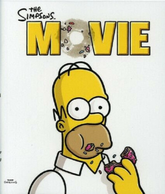 The Simpsons Movie DVD Widescreen + Embossed Slipcover Brand New