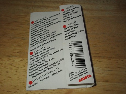 Put Yourself In My Place by Pam Tillis (Cassette, Album, 1991, Arista Records) - Foto 7 di 10