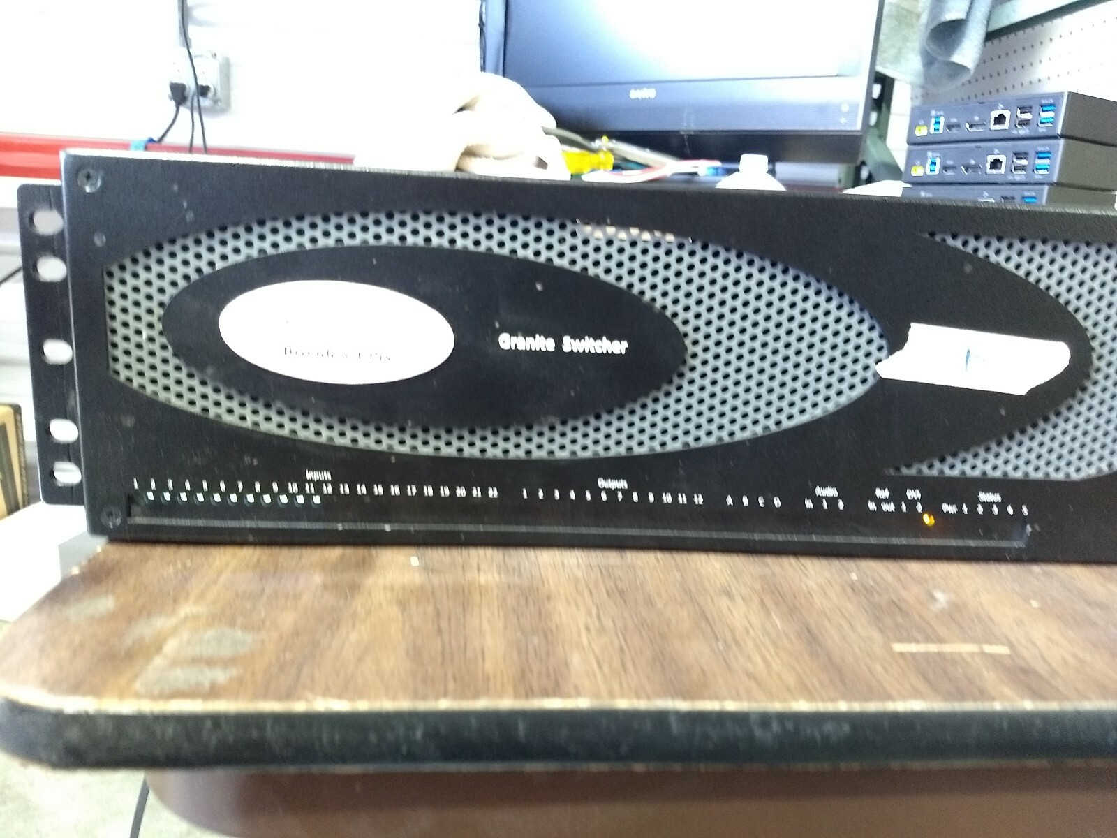 BROADCAST PIX GRANITE SWITCHER MODEL GSW0351 Power Tested Only | eBay