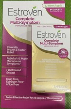 Estroven Complete Multi-Symptom Menopause Relief. 84 Caplets 