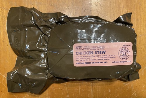 1975 Food Packet Long Range Patrol, Beef with Rice, Menu #4, Rare USGI - Picture 4 of 10
