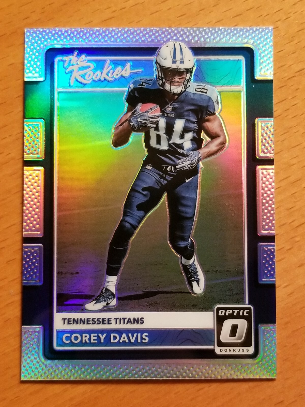 2017 Donruss Optic The Rookies Silver #3 Corey Davis Titans WR