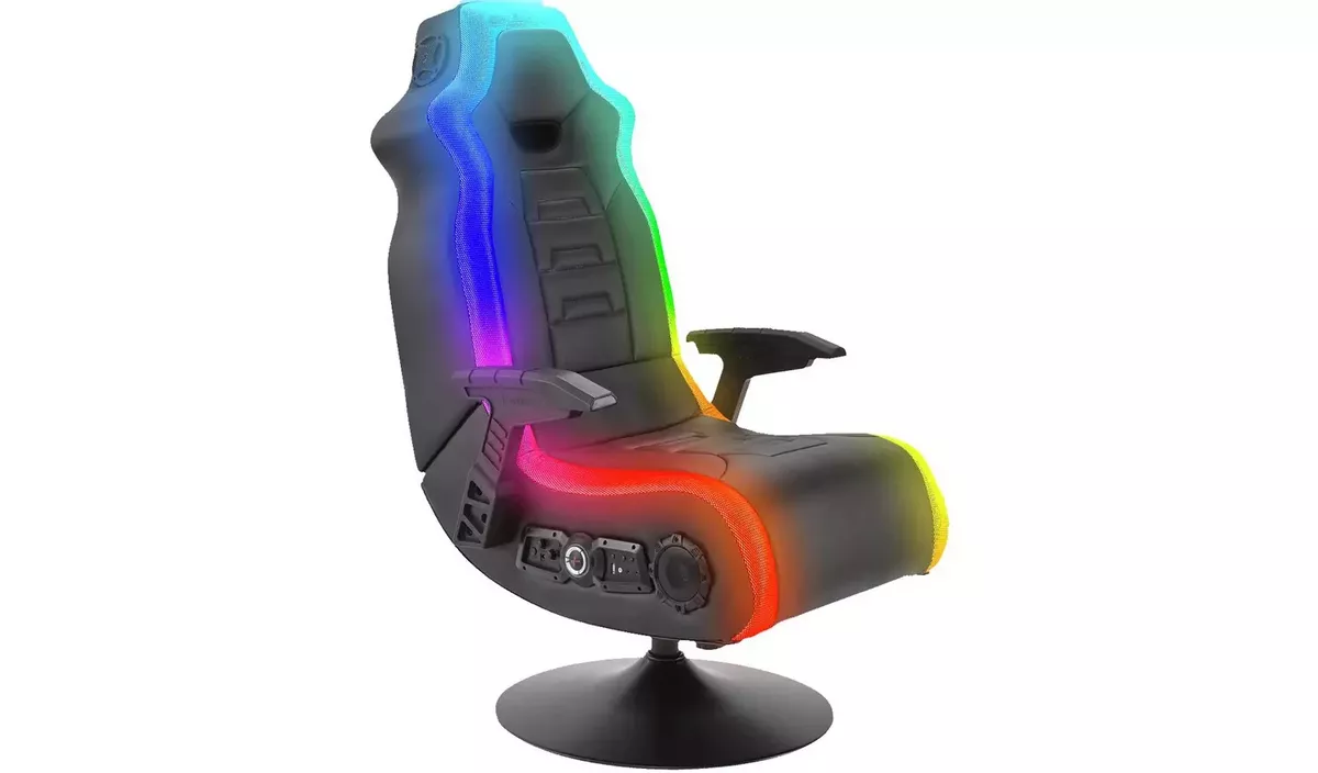 X Rocker Neo Storm 4.1 Audio Neo Motion LED Light Up Gaming Chair 9165506 U CM