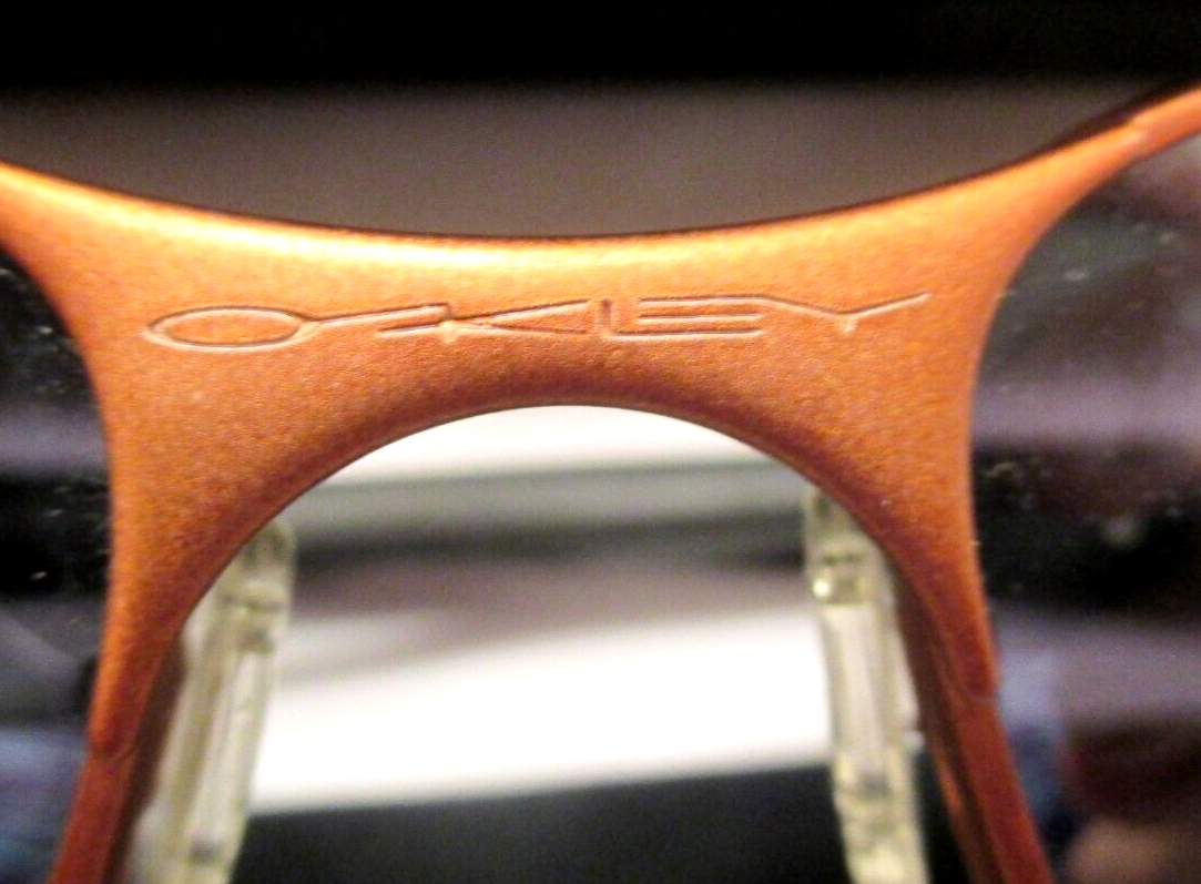 OAKLEY A WIRE 1.0 COPPER W BLACK IRIDIUM LENSES MINT OAKLEY A WIRE 1.0 COPPER W BLACK IRIDIUM LENSES MINT