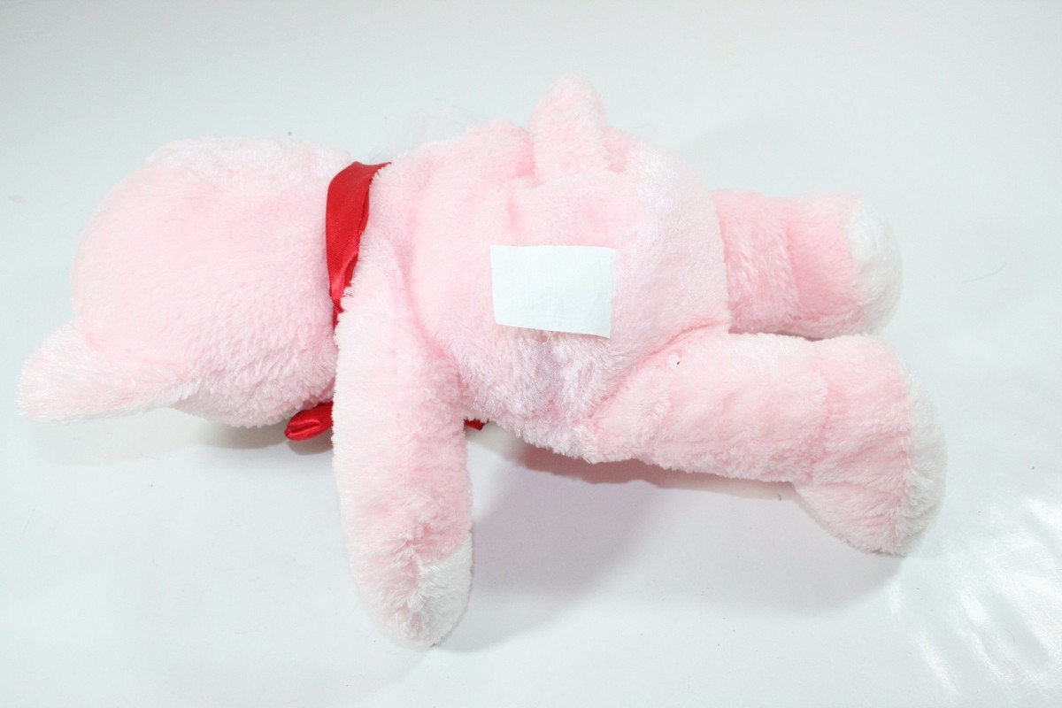 Plush Bean Stuffed Animal Kitty Cat Kitten rose Bouquet Walmart Lovey 13