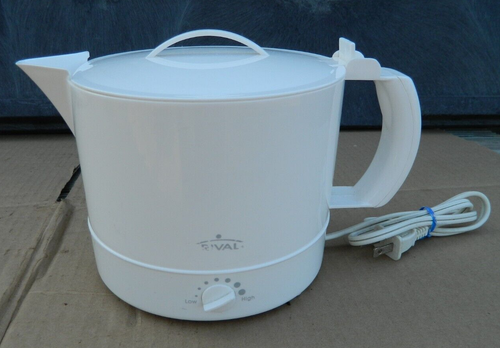 Rival 32 oz Hot Pot Express 4071 Electric Hot Water Tea Kettle Dorm Works  GUC - Body Logic