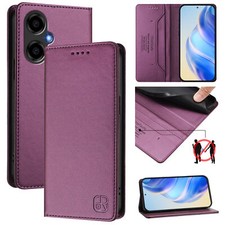 For BLU G64, Luxury Shockproof Cover Flip Leather Wallet Card Full Case
