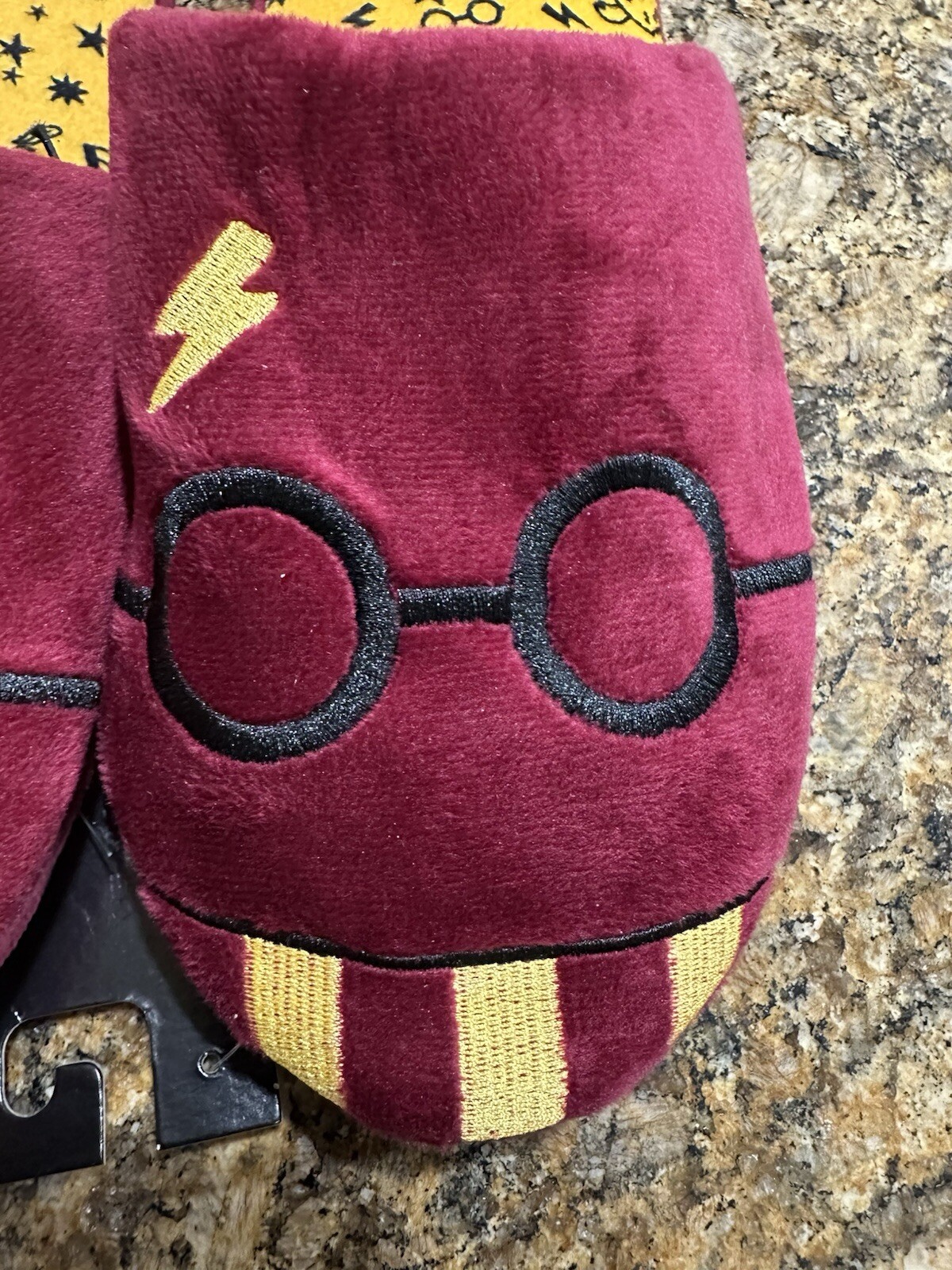 PANTOFOLA D’ORO Ciabatte occhiali Harry Potter Bioworld L XL donna 10 13 uomo 9 12 nuove con etichette