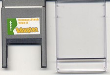 PCMCIA Adapter PC Card Bus to CF Compact Flash Type II and Microdrive PC 16 Bit