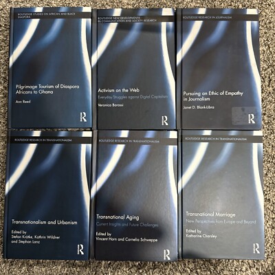 Routledge Mixed Book Lot- Transnational, Ethic, Diaspora  Good, No Writing