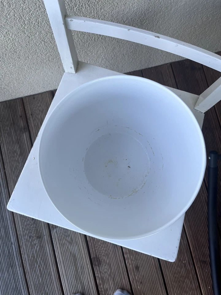 Scheurich Übertopf "Alaska" mit Selbstbewässerung - weiß, Ø 25 cm - Bild 2 von 4