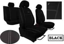 Eco-Leather Tailored Full Set Seat Covers for SKODA RAPID Mk2  2012 - 2019