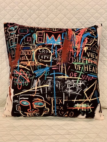 New 16x16" Double Sided War Paint Throw Pillow Polyester War Paint Tribal New - Picture 2 of 7
