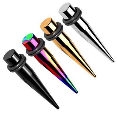 Dehnstab Dehnstäbe Expander Taper Edelstahl Titan Set Dehnstift Ohr Piercing